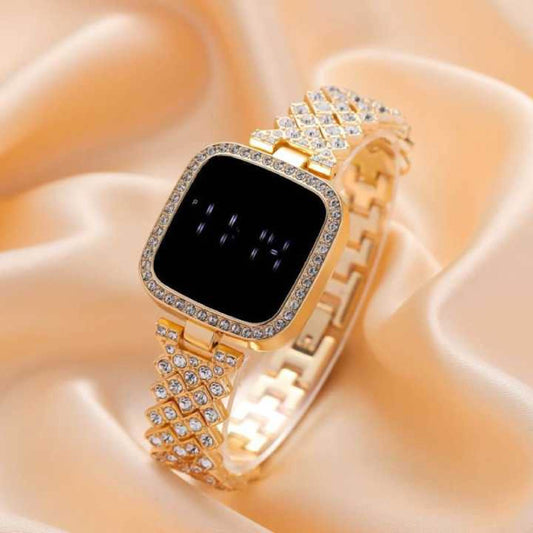 Touch Screen LED Watch For Girls